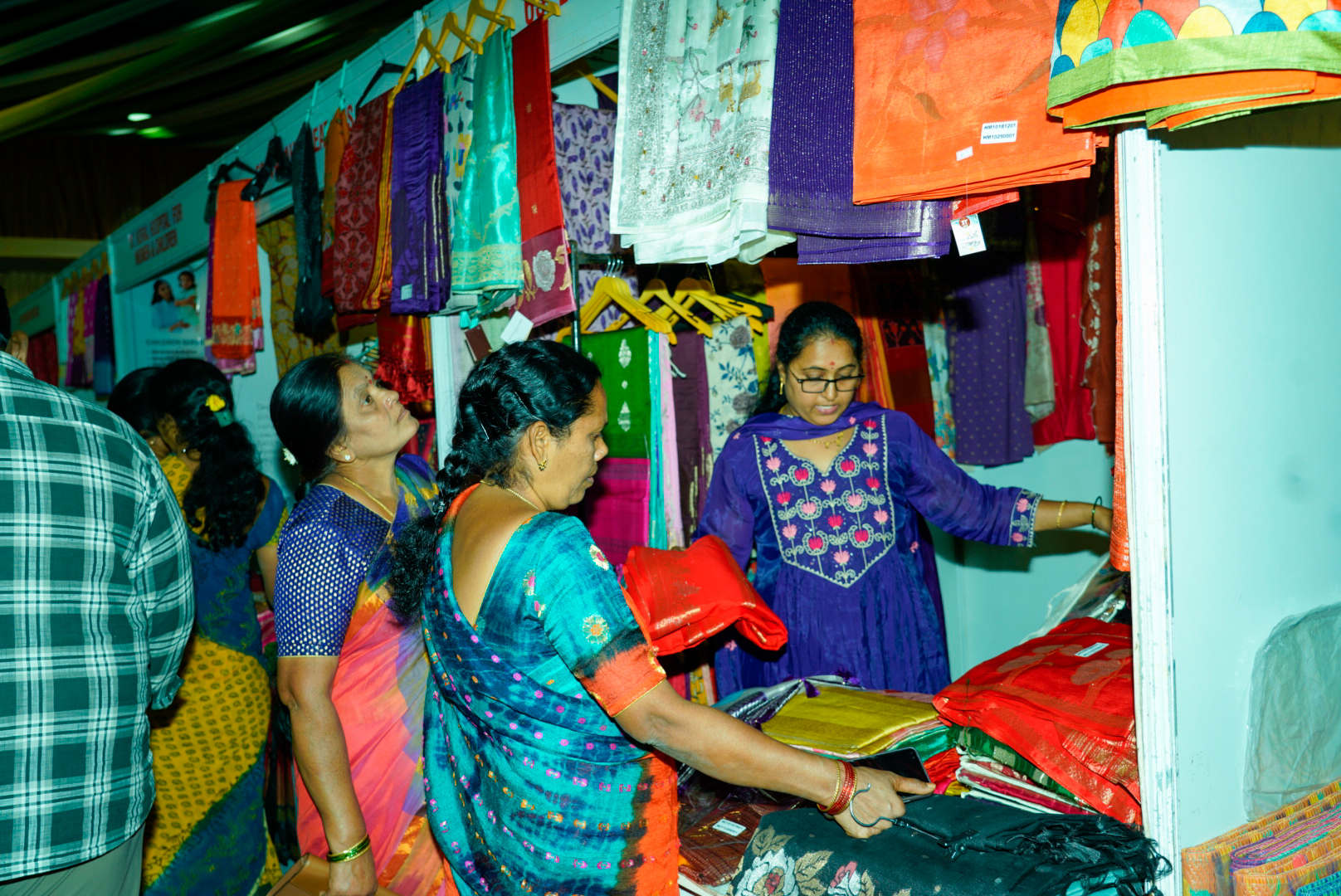 Premium sarees at Runway Expo